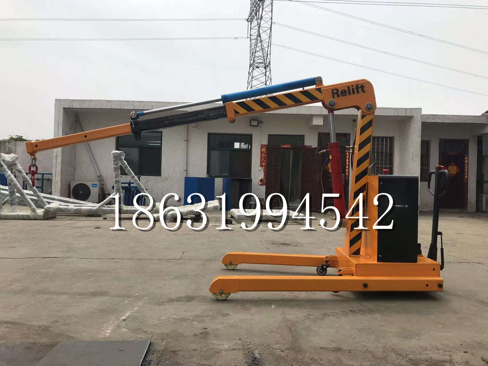 林内乡久征定做3吨三轮随车吊 农用园林绿化移树吊 平板工程用小吊机