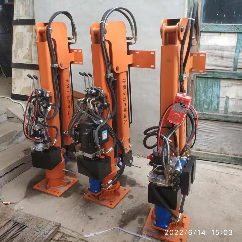 林内乡重汽蓝牌随车吊 3.2吨 国六动力强 液压驱动 农用自卸起重机